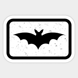 Halloween Bat - Vintage Style Sticker